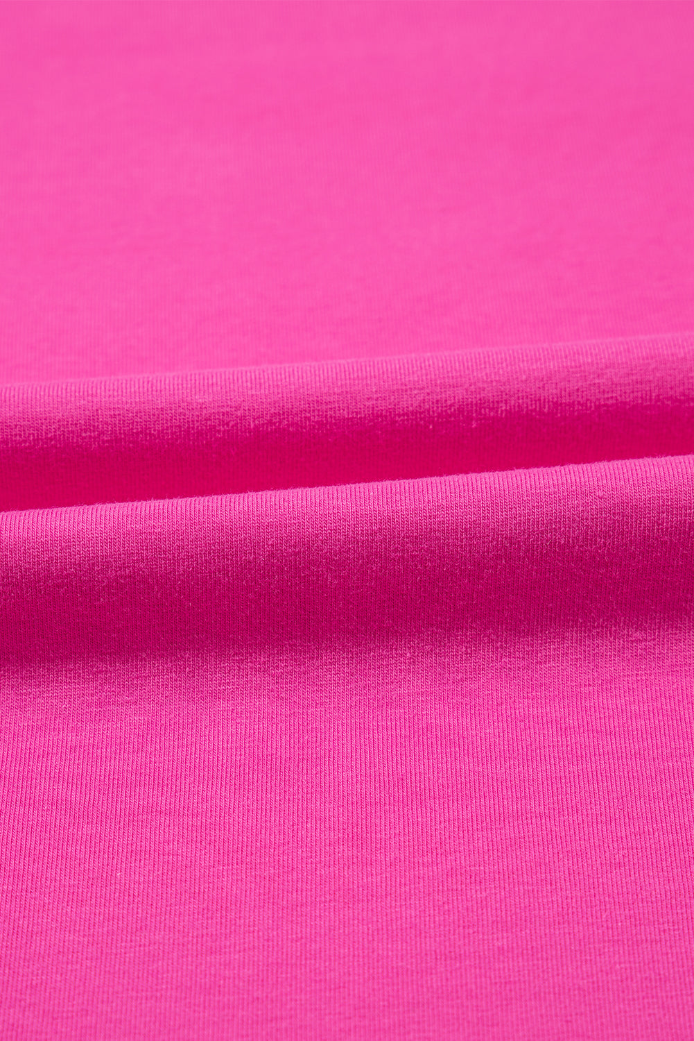 Strawberry Pink Casual Round Neck Bubble Sleeve T-shirt - The Fair Lady Shop