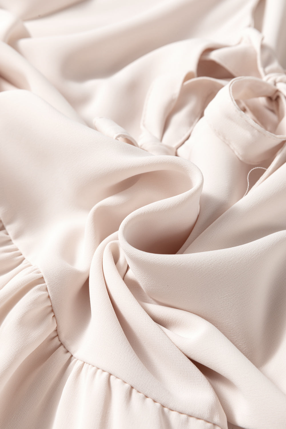 White Sweet Bowknot Puff Sleeve Peplum Blouse - The Fair Lady Shop