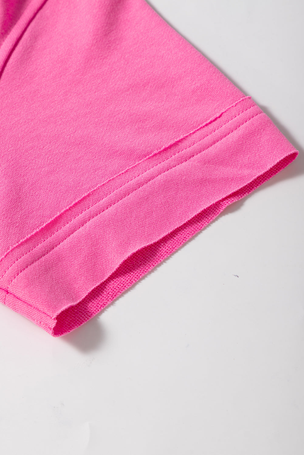 Sachet Pink 60s Flower Applique Slits T-Shirt - The Fair Lady Shop