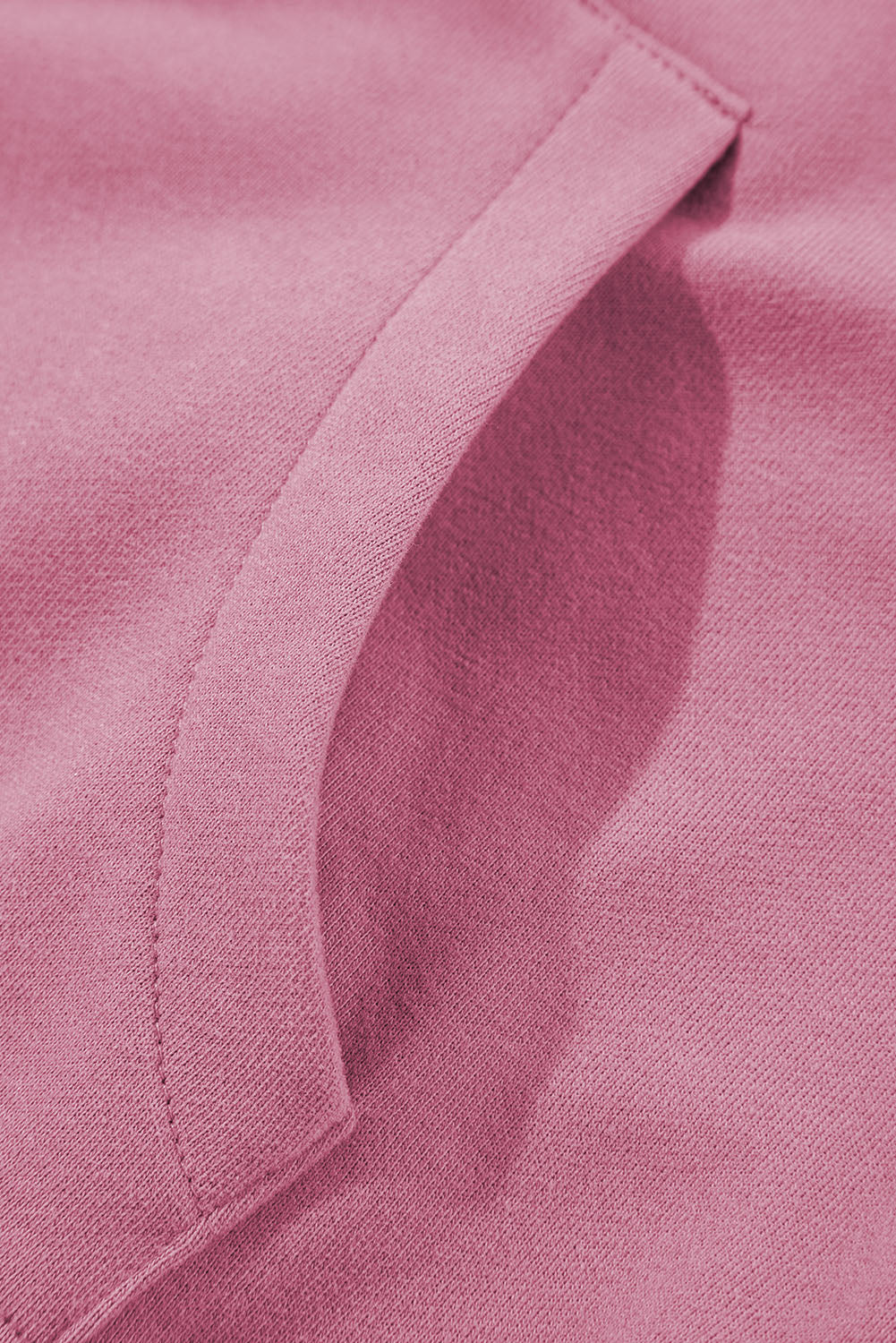 Phalaenopsis Zip Up Stand Collar Ribbed Thumbhole Sleeve Sweatshirt - The Fair Lady Shop