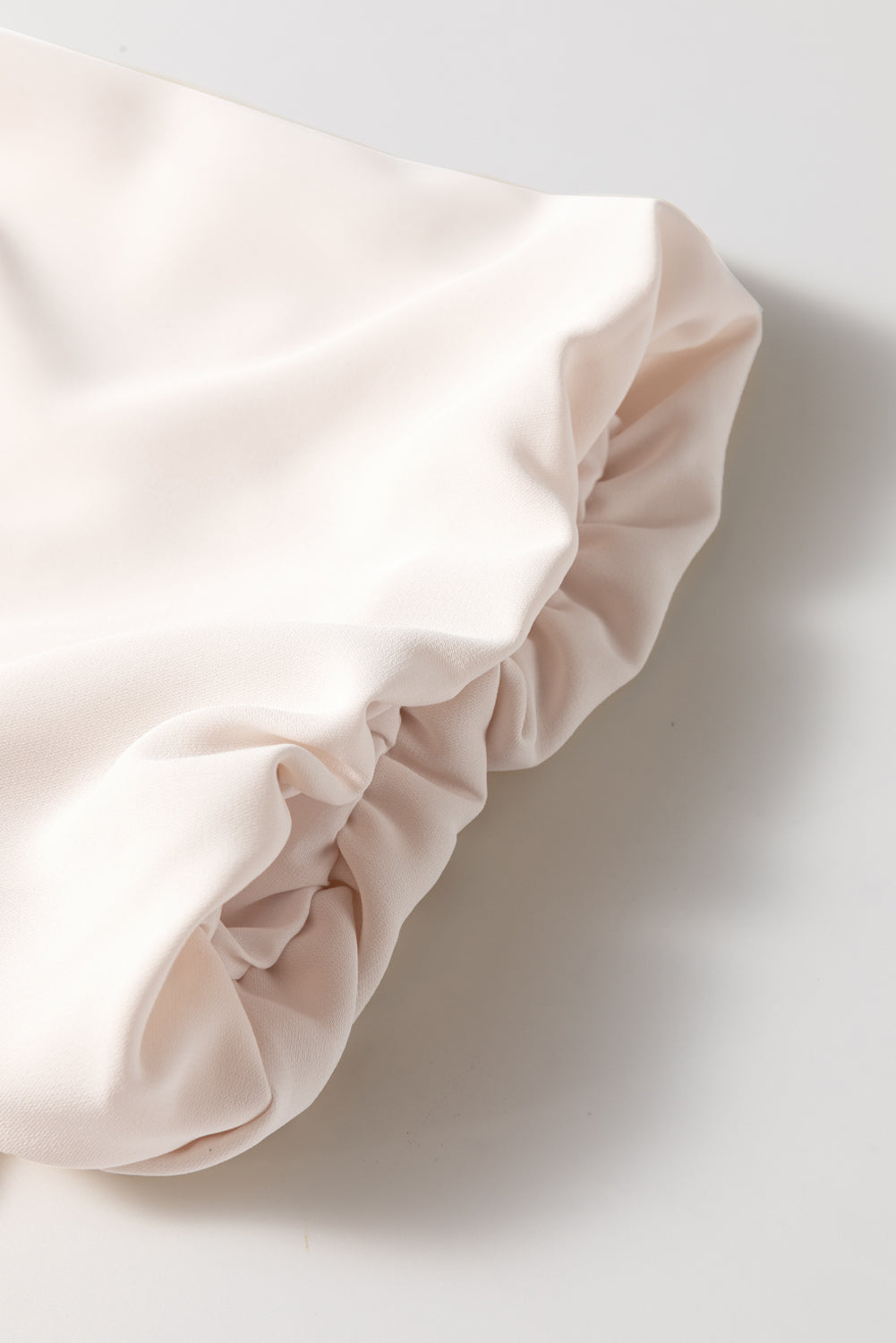 White Sweet Bowknot Puff Sleeve Peplum Blouse - The Fair Lady Shop