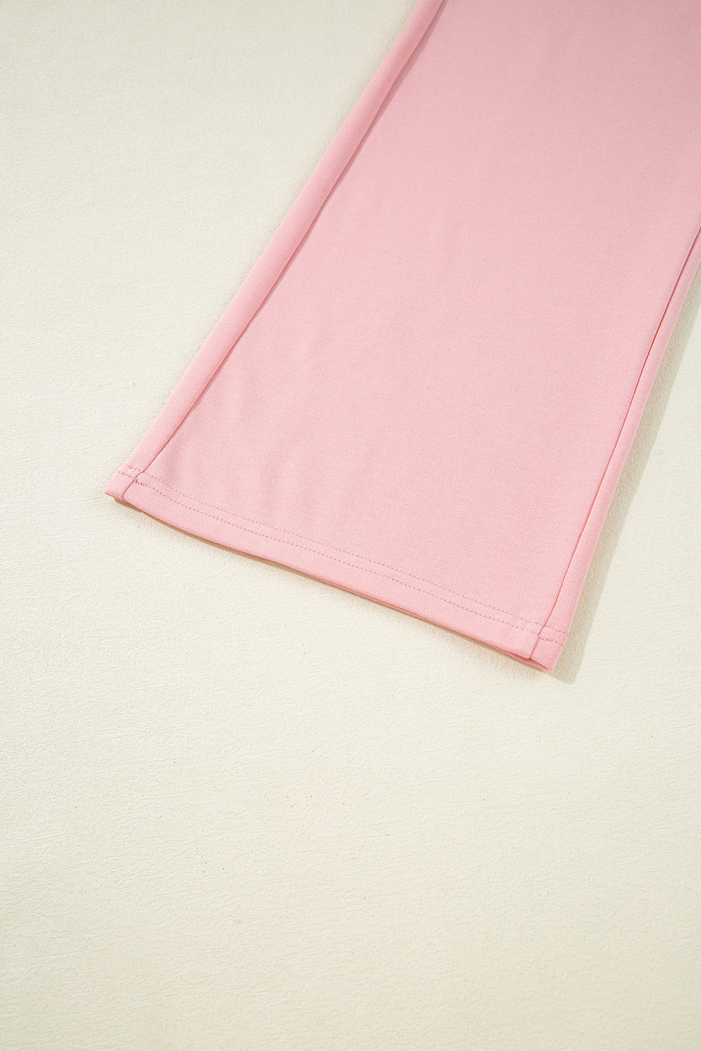 Apricot Pink Half Sleeve T-Shirt & Cargo Sweatpants Set - The Fair Lady Shop