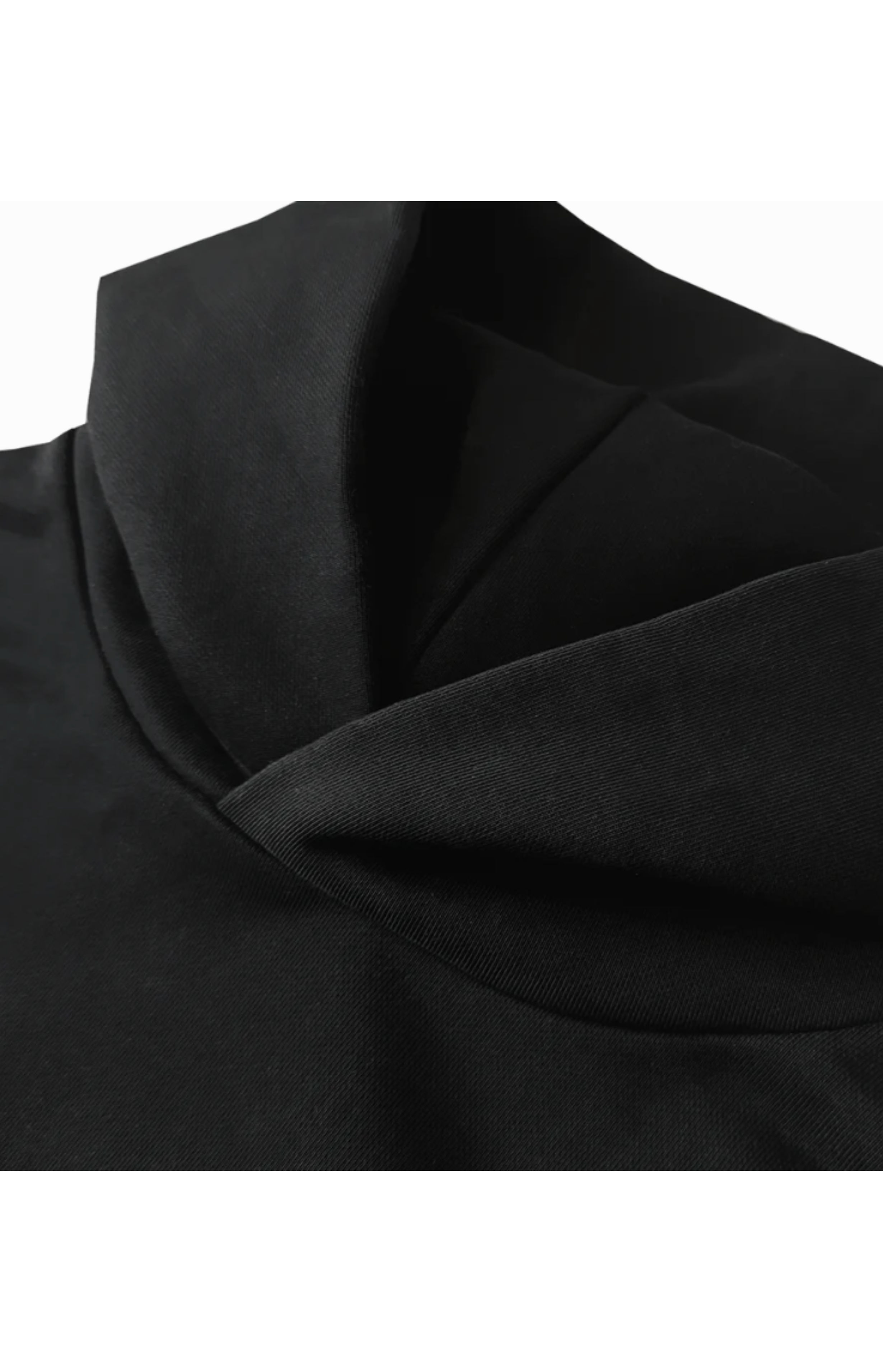 Luxury Italian Heavyweight Hoodie – 600GSM French Terry – Boxy Fit Streetwear Black