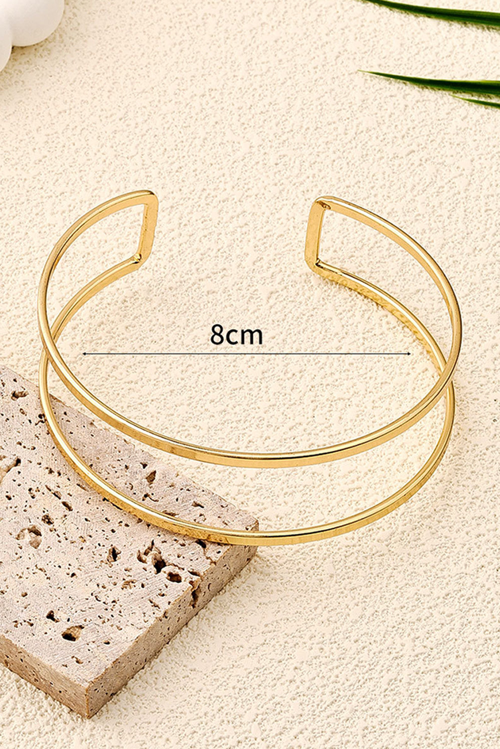 Gold Hollow Out Arm Cuff Bracelet - The Fair Lady Shop