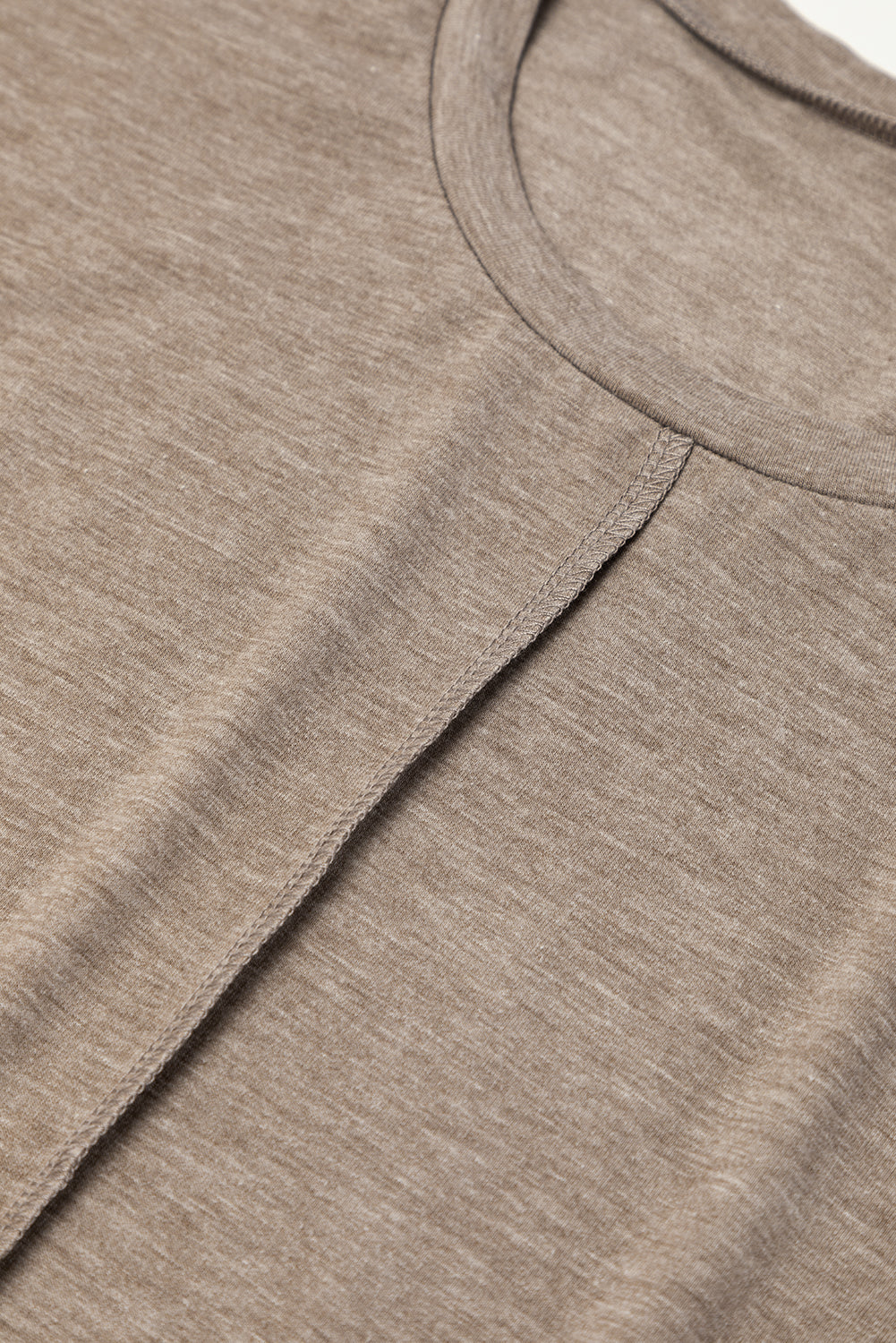 Rose Pink Center Seamed Roll Sleeve T-shirt Dress - The Fair Lady Shop