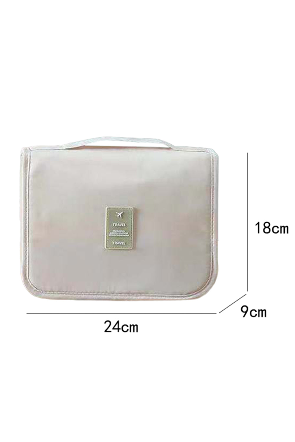 Apricot Multi-functional Make Up Organizer Travel Toiletry Bag - The Fair Lady Shop