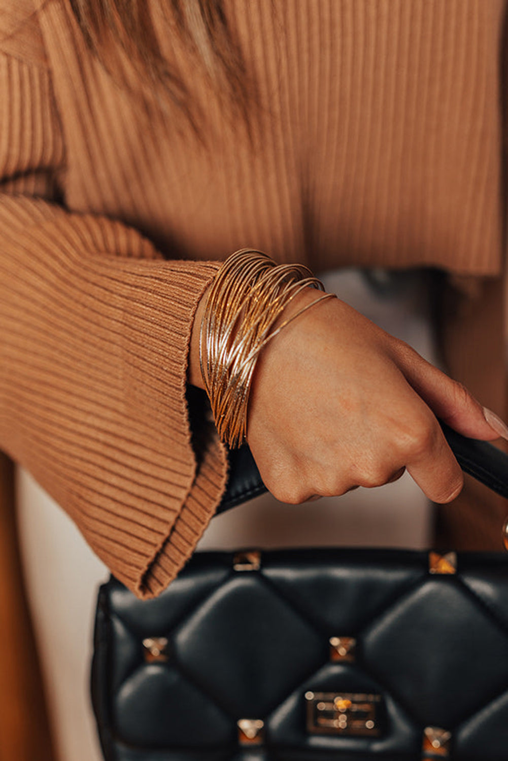 Gold Boho Alloy Bracelet Set - The Fair Lady Shop