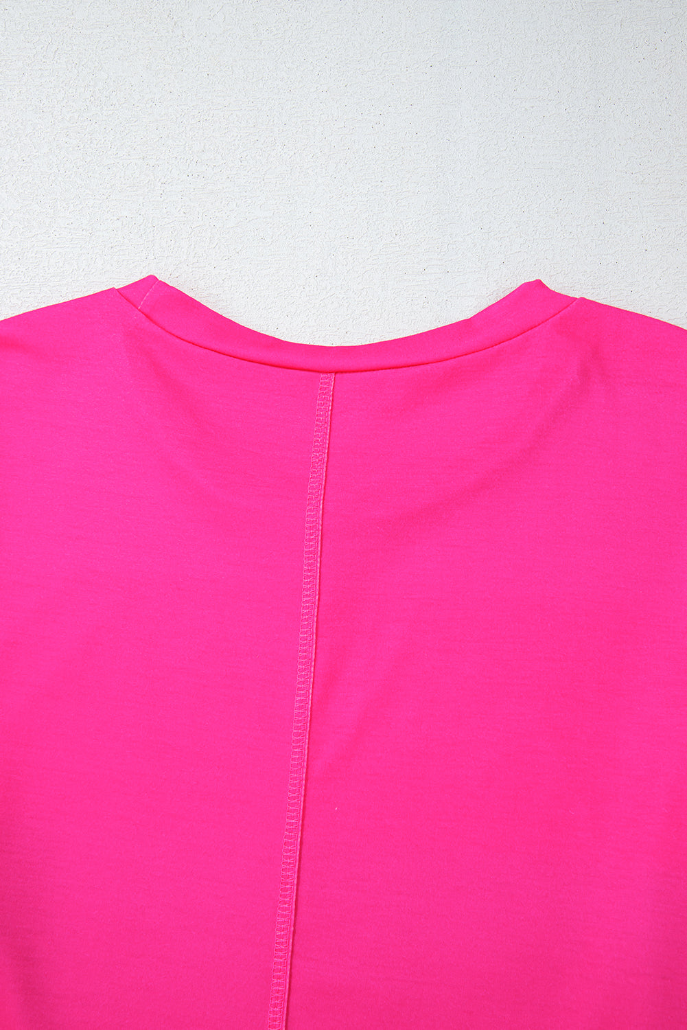 Light Green Colorblock Drop Sleeve Round Neck Top - The Fair Lady Shop