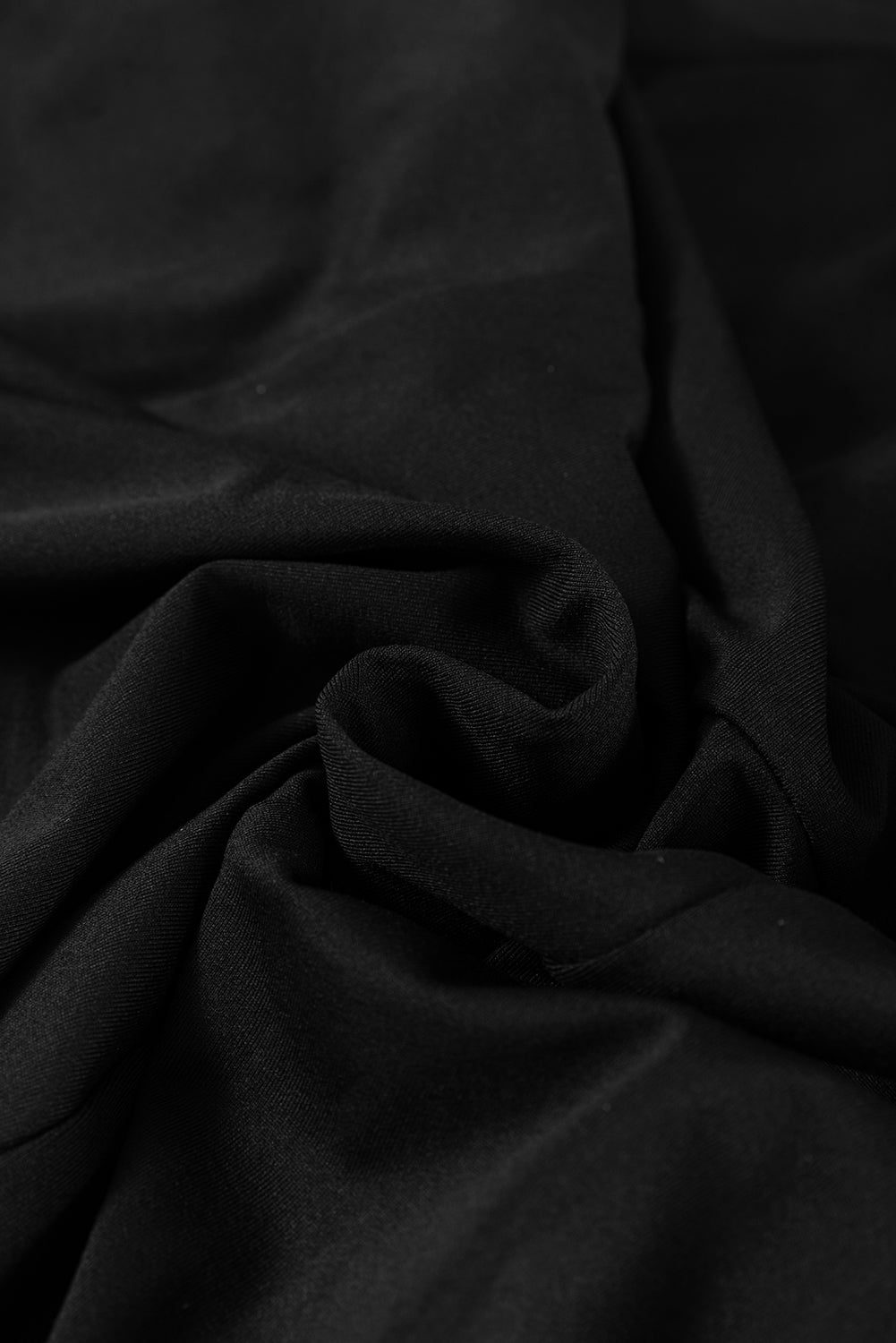 Black Sleeveless Scoop Neck Flared Split Midi Dress - The Fair Lady Shop
