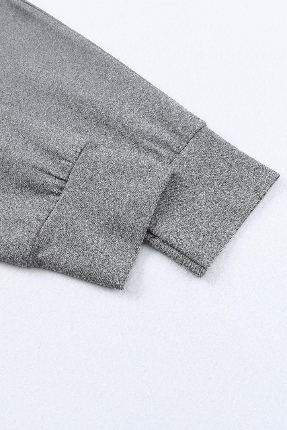 Black Pleated Casual Pocket High Waisted Leggings - The Fair Lady Shop